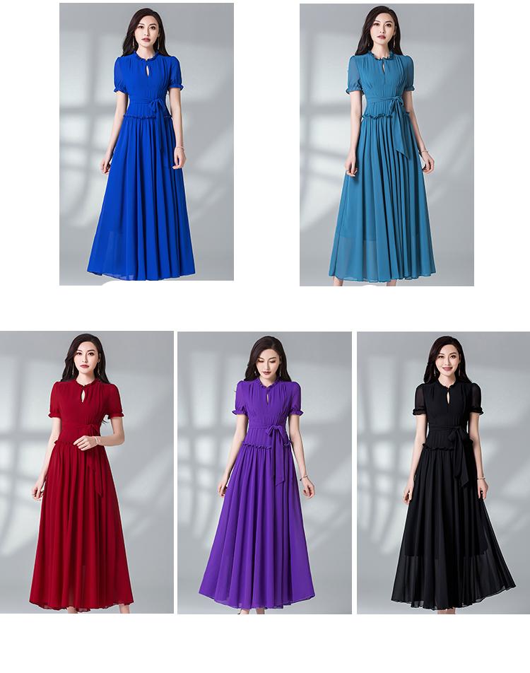 7 צבעים חוף שיפון Midi שמלות 2021 קיץ נשים Boho בציר מוצק קיצי בתוספת גודל אלגנטי Bodycon המפלגה שחור Vestidos